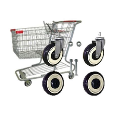 what are the metal brackets on a shopping cart wheels|casters for shopping carts.